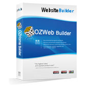 OZWeb Builder - 웹호스팅 서비스 신청시 오즈홈빌더가 무료로 제공됩니다.
